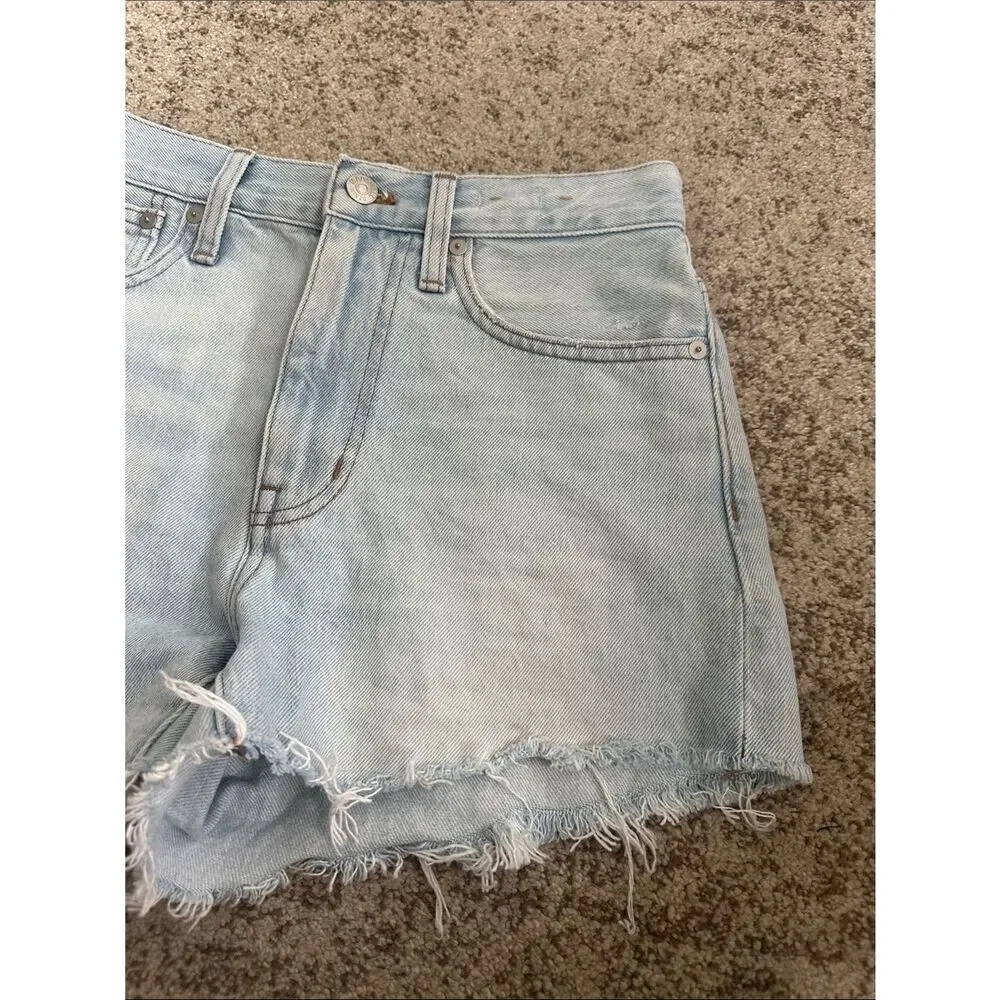 Madewell Relaxed Denim Shorts 25 - Picture 4 of 8